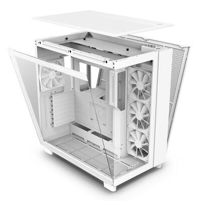 NZXT  H9 Flow CM-H91FW-01 (ATX ガラス ホワイト) 
