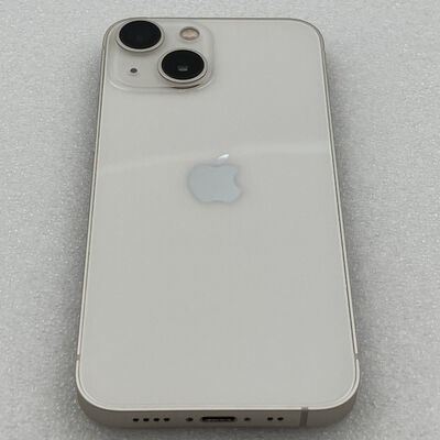 【新潟店】中古  【docomo版SIMフリー】【Apple整備済み型番】Apple iPhone13 mini 5.4インチ 128GB (スターライト) NLJE3J/A 3290006600 