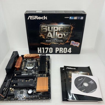 【秋葉原本店】中古  ASRock H170 Pro4 (H170 1151 ATX DDR4) 131009 