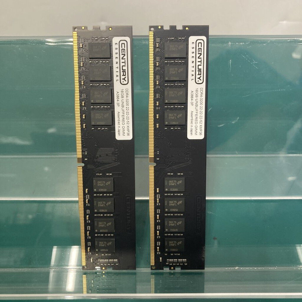中古 16GB 2枚組(合計32GB) PC4-25600/DDR4-3200 デスクトップ用