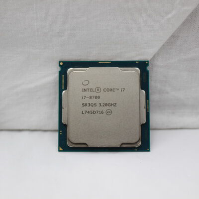 【通販センター】中古  INTEL Core i7 8700 (1151/3.20GHz/12M/C6/T12) 136198 
