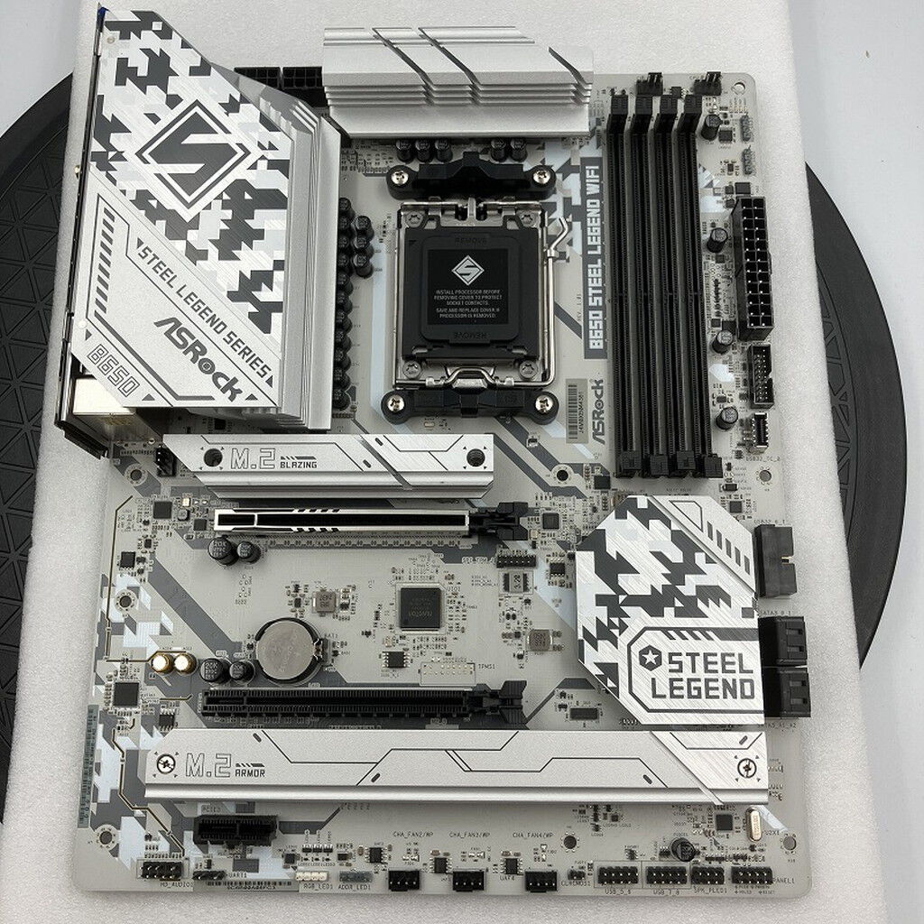 中古 ASRock B650 Steel Legend WiFi (B650 AM5 ATX) 3290006838【4/15