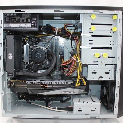 【通販センター】中古  インバースネット FRONTIER(Intel Core i9 9900K/32GB DDR4 (PC4)/SSD500GB/BD-RE/NVIDIA GeForce RTX 3080 10GB/W11H64 MAR) 191925 