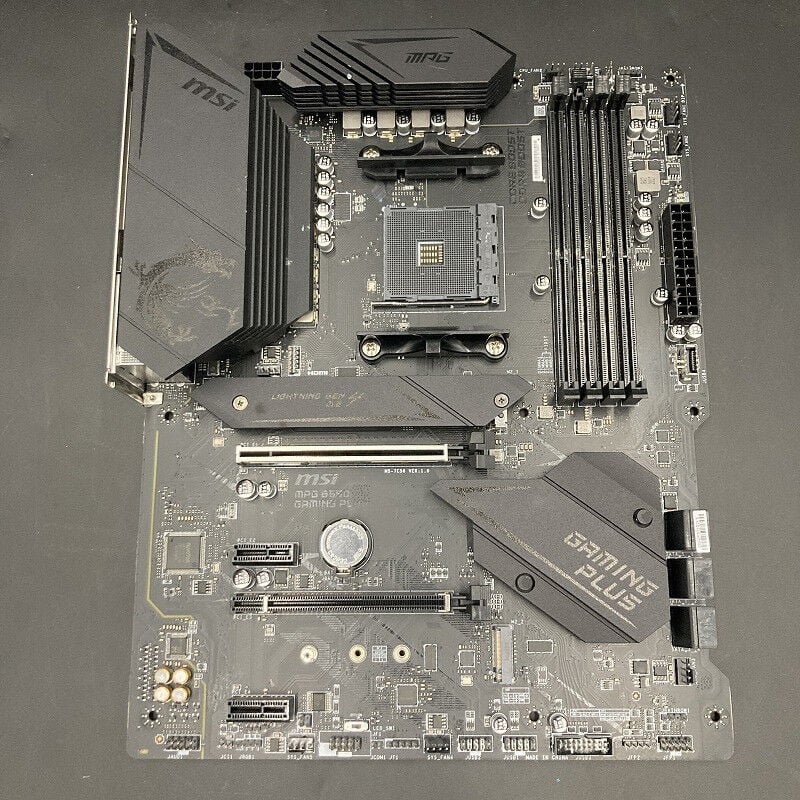 中古 MSI MPG B550 GAMING PLUS (B550 AM4 ATX DDR4) 142929