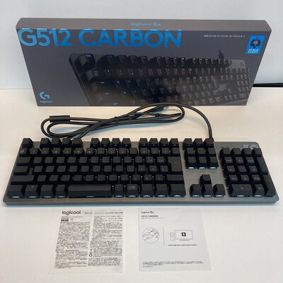 【京都店】中古  ﾛｼﾞｸｰﾙ G512-CK (G512 Carbon RGB ｹﾞｰﾐﾝｸﾞKB ｸﾘｯｷｰ) 174454 
