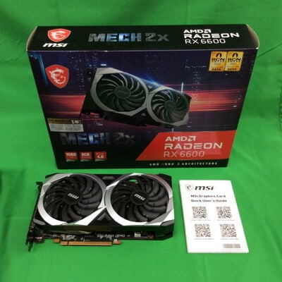 【川崎店】中古  Msi Radeon RX6600 MECH 2X 8G(RX6600 8GB) 3170006801 