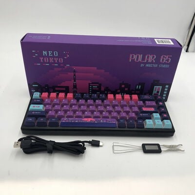 【盛岡都南店】中古  Arbiter Studio Polar 65 Keyboard Neo Tokyo Black frame[AS-KB165BKUS-NEOT] 4580001692 