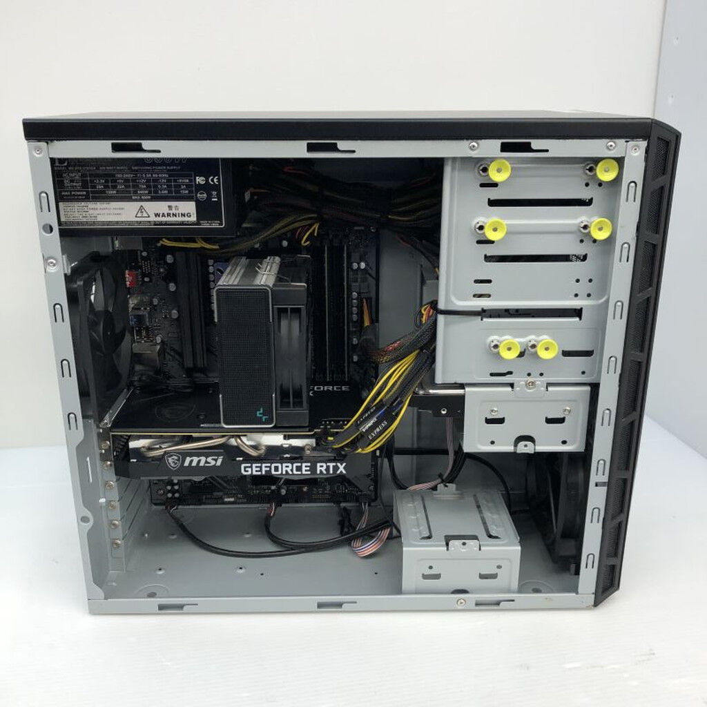 中古 FRONTIER ゲーミングPC (Ryzen 9 5900X/16GB/SSD1TB+1TB/HDD2TB