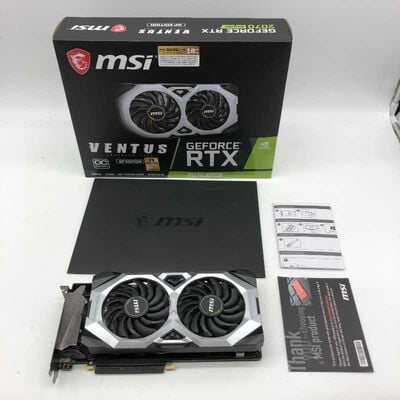 【郡山安積店】中古  MSI GeForce RTX 2070 SUPER VENTUS GP OC (RTX2070 SUPER 8GB PCIE) 4640002849 