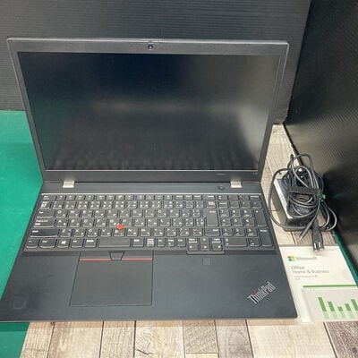 【広島店】中古  Lenovo ThinkPad L15 Gen 1 (INTEL Core i5 10210U 1.6GHz/16GB/SSD256GB/-/オンボード/15.6/1920x1080/Wi-Fi/WEBCAM/W11P64/MicrosoftOffice H&B 2024付) 182474 