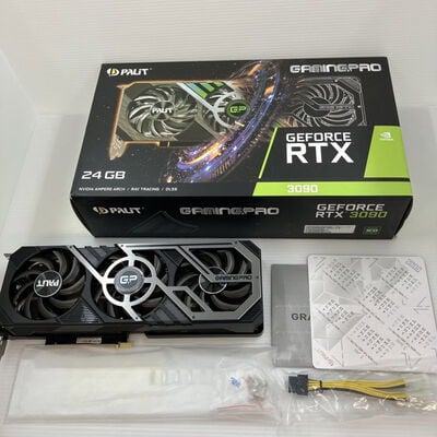 【秋葉原本店】中古  Palit GeForce RTX3090 GamingPro NED3090019SB-132BA (RTX3090 24G) 143549 
