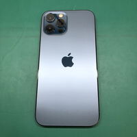 中古  【SIMロック解除済み】【au】Apple iPhone12 Pro Max 6.7インチ 128GB (パシフィックブルー)  MGCX3J/A 155664 