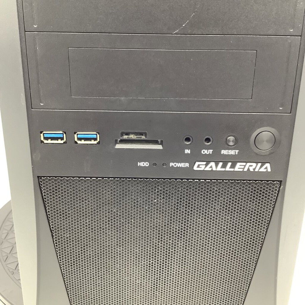 中古 GALLERIA ZZ(i9 9900K/16GB/SSD1TB/HDD4TB/RTX2080Ti/W11H