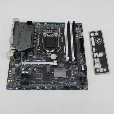【通販センター】中古  MSI H370M BAZOOKA (H370 1151 mATX DDR4) 137011 