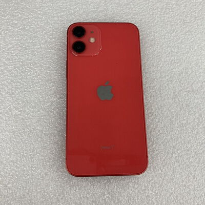【京都店】中古  【SIMロック解除済み】【docomo】Apple iPhone12 mini 5.4インチ 128GB (PRODUCT)RED  MGDN3J/A 155613 