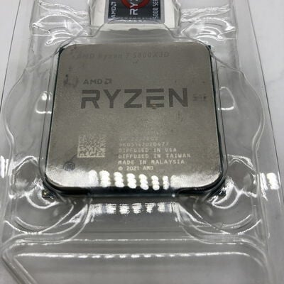 【宇都宮鶴田店】中古  AMD Ryzen 7 5800X3D (AM4/3.4/100M/C8/T16/105W） 150181 