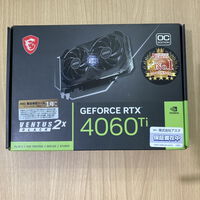 中古  MSI GeForce RTX 4060 Ti VENTUS 2X BLACK 8G OC?(RTX4060Ti 8GB) 158559 