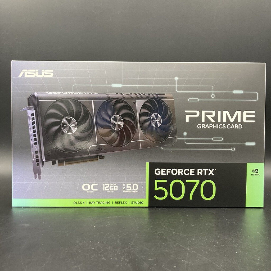 未開封 ASUS PRIME-RTX5070-12G ドスパラ正規品 未開封 ASUS PRIME-RTX5070-12G ドスパラ正規品 未開封 ASUS PRIME