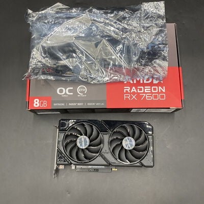 【熊本浜線店】中古  ASUS DUAL-RX7600-O8G-EVO (RX7600 8G) 5370000587 