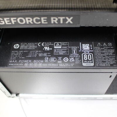 【広島店】中古  HP OMEN(Intel Core i7 14700F/32GB/SSD1TB/なし/NVIDIA GeForce RTX 4070 Ti SUPER 16GB/W11H64 MAR) 180511 