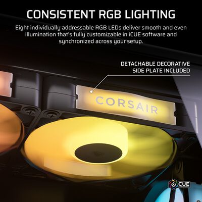 Corsair  iCUE LINK RX120 II RGB Fan Expansion Black CO-9051057-WW (ブラック) 