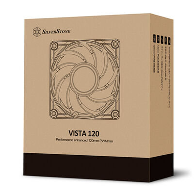 SilverStone  VISTA 120 SST-VS120B (120mm ブラック) 