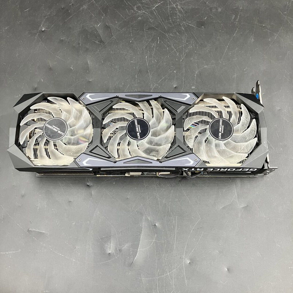 中古 玄人志向 GALAKURO GAMING GG-RTX3080-E10GB/TP/LHR（RTX3080