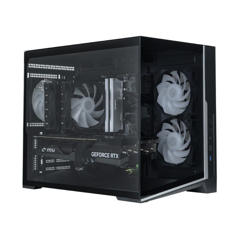 ZALMAN D30 Black (MicroATX ガラスパネル ブラック) ｜ パソコン通販