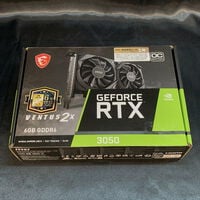 中古  MSI  GeForce RTX3050 VENTUS 2X E 6G OC (6GB PCI-E) 3400009322 