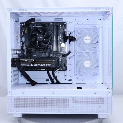 【通販センター】中古  デスクトップPC SURUGA 5000XR(AMD Ryzen 7 5700X/32GB/SSD1TB/なし/NVIDIA GeForce RTX5060 8G/W11H64)ホワイト 189560 