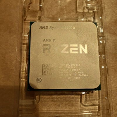 【鹿児島店】中古  AMD Ryzen 9 5900X (AM4/3.7/70M/C12/T24/105W) 143914 