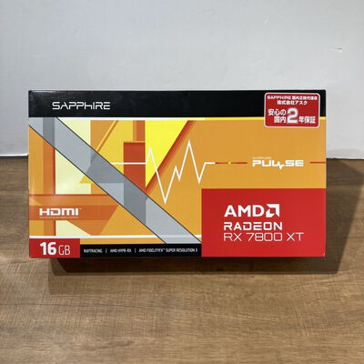 【富山本郷店】中古  SAPPHIRE 11330-02-20G PULSE RX7800XT GAMING (RX7800XT 16GB) 162728 