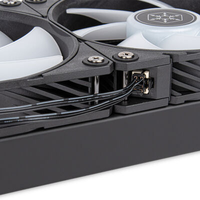 SilverStone  IceMyst 240 SST-IM240-ARGB (240mm ARGB ブラック) 