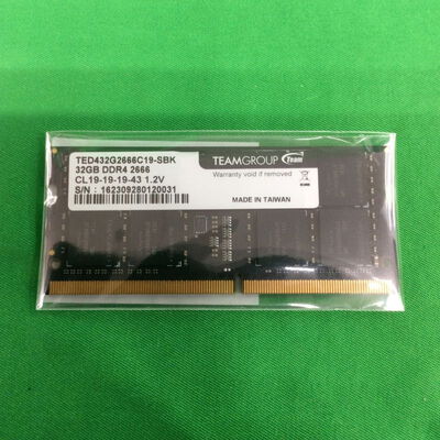 【川崎店】中古  PC4-21300 32GB ノート用(DDR4-2666) 177982 