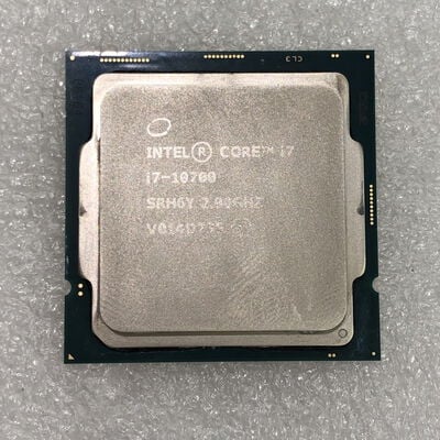 【甲府飯田店】中古  INTEL Core i7 10700 (1200/2.9G/16M/C8/16) 142718 