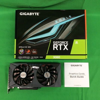【川崎店】中古  GIGABYTE GV-N3060EAGLE OC-12G (RTX3060 12GB) 3170007333 