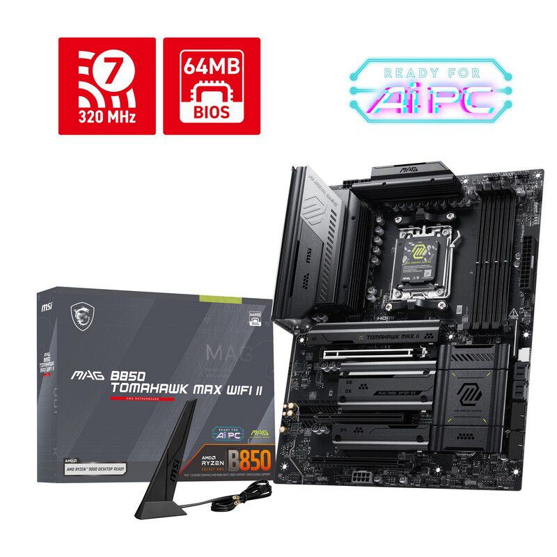 MSI MAG B850 TOMAHAWK MAX WIFI II (B850 AM5 ATX) ｜ パソコン通販の