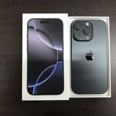 【福山ココローズ店】中古  【国内版SIMフリー】Apple iPhone16 Pro 256GB ブラックチタニウム MYN03J/A 170279 