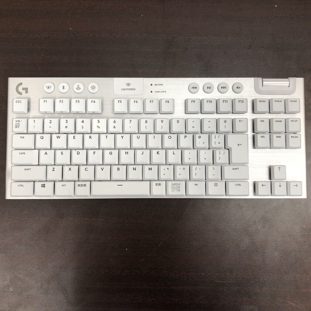 【中古美品/箱あり】G 913 TKL ホワイト Logicool G913 TKL ホワイト - メルカリ
