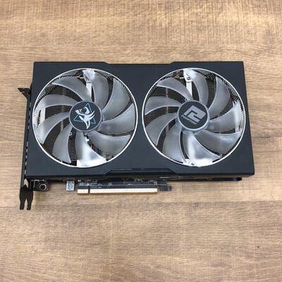【宇都宮鶴田店】中古  PowerColor AXRX 6600XT 8GBD6-3DHL/OC (RX 6600 XT 8GB) 146744【8/14価格改定!】 