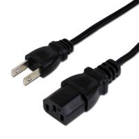 AINEX  ACP-15S-BK (AC電源ケーブル 極細ストレートタイプ) 