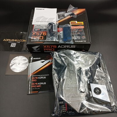【大須店】中古  GIGABYTE X570 AORUS PRO (X570 AM4 ATX DDR4) 140044 
