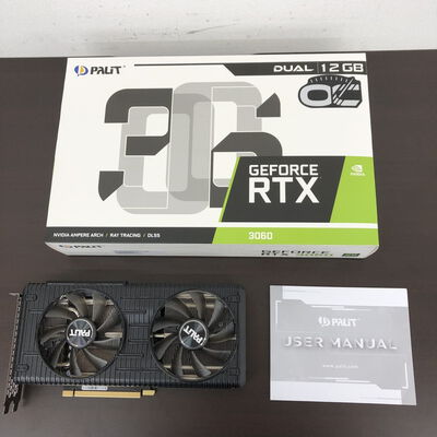 【長野稲里店】中古  Palit NE63060T19K9-190AD (RTX3060 12GB) 144782 
