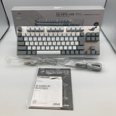【甲府飯田店】中古  ASUS X806 ROG STRIX SCOPE NX TKL ML/NXRD/JP(有線) 4720003309 