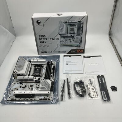 【なんば店】中古  ASRock B850 Steel Legend WiFi (B850 AM5 ATX DDR5) 175464 