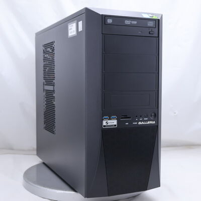 【通販センター】中古  THIRDWAVE GALLERIA KT(Intel Core i7 8700/16GB DDR4 (PC4)/SSD1TB/DVDマルチ/NVIDIA GeForce GTX 1660 Ti 6GB/W11H64 MAR) 204584 