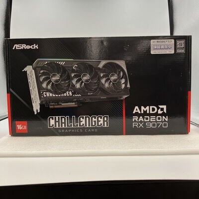 【新潟店】中古  ASRock Radeon RX 9070 Challenger 16GB（RX9070 16GB） 3480039532 