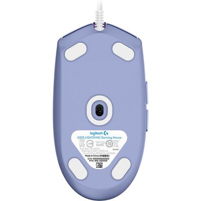 Logicool  G203 LIGHTSYNC Gaming Mouse G203-LC (ライラック) 