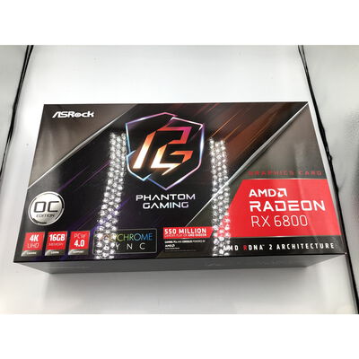 【水戸赤塚店】中古  ASRock RX6800 Phantom Gaming D 16G OC (Radeon RX6800 16GB) 143963 