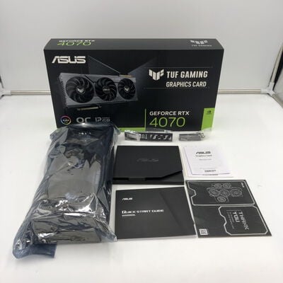 【福井日之出店】中古  ASUS TUF-RTX4070-O12G-GAMING (RTX4070 12GB) 157130 